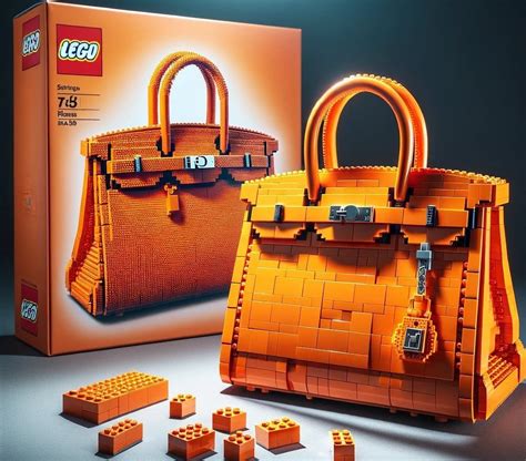 birkin buzz Hermes x Lego